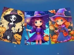 Spel Spookachtig Halloween Puzzel online