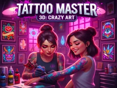 Spel Tattoo Master 3D: gekke kunst online