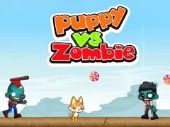 Spel Puppy versus zombie online