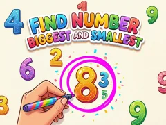 Spel Find Number Biggest and Smallest online