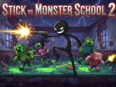 Spel Stick versus Monsterschool 2 online