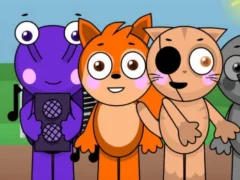 Spel Sprunki Abgerny 2: Deluxe online