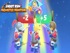 Spel Shoot Run Monster Hunting online