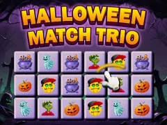 Spel Halloween-wedstrijdtrio online Spel Halloween-wedstrijdtrio online