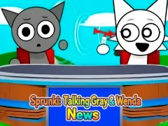 Spel Sprunki: Talking Gray en Wenda News online
