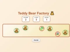 Spel Teddyberenfabriek online
