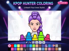 Spel Kpop Hunter-kleuring online