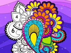 Spel Kleurenwaaier Kleur op nummer online Spel Kleurenwaaier Kleur op nummer online