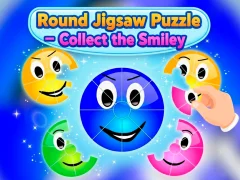 Spel Ronde puzzel — Verzamel de smiley online