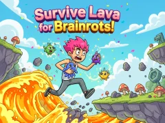 Spel Overleef Lava voor Brainrots! online