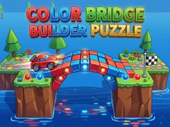 Spel Color Bridge Builder Puzzle online