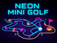Spel Neon minigolf online