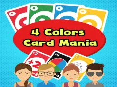 Spel 4 kleuren kaart manie online
