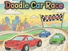 Spel Doodle autorace online