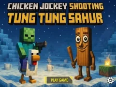 Spel Chicken Jockey schiet op Tung Tung Sahur online Spel Chicken Jockey schiet op Tung Tung Sahur online