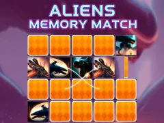 Spel Aliens-geheugenmatch online