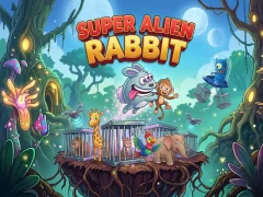 Spel Super Alien Rabbit online