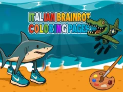 Spel Italiaanse Brainrot Kleurplaten online
