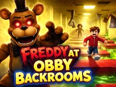 Spel Freddy bij Obby Backrooms online