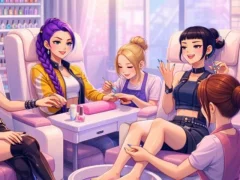 Spel K Pop Demon Hunters nagelstudio online
