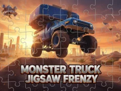 Spel Monster Truck puzzelwaanzin online