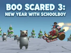 Spel Boo Scared 3: Nieuwjaar met schooljongen online
