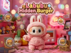 Spel Labubu verborgen hamburger online