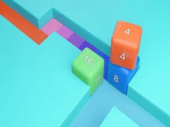 Spel Maze Cube 2048 online