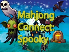 Spel Mahjong Connect Spookachtig online