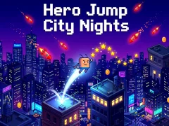 Spel Hero Jump stadsnachten online