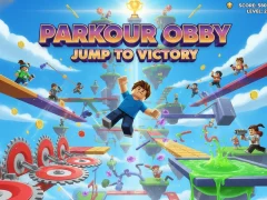 Spel Parkour Obby Spring naar de overwinning online