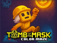Spel Tomb of the Mask Color Maze online