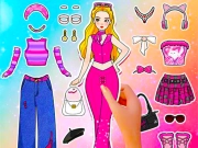 Spel Paper-poppendagboek: kleedd diy aan online