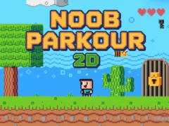 Spel Noob Parkour 2D online