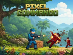 Spel Pixel Commando online