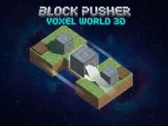 Spel Blokkeer Pusher Voxel World 3D online