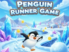 Spel Penguin Runner-spel online