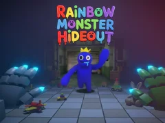 Spel Regenboogmonster schuilplaats 3D online
