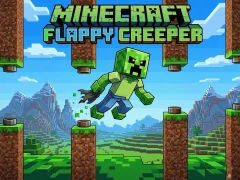 Spel Minecraft Flappy Creeper online
