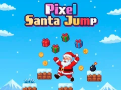 Spel Pixel Santa-sprong online