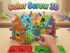 Spel Kleur Schroef 3D online