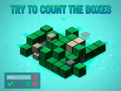 Spel Probeer de dozen te tellen online