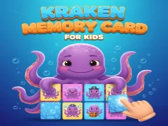 Spel Kraken-geheugenkaart voor kinderen online