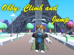 Spel Obby: Klim en spring online