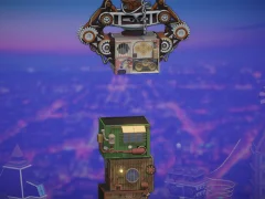 Spel Steampunk Tower Builder online
