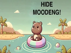 Spel Verberg Moodeng Hippo! online