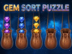 Spel Edelstenen Sorteerpuzzel online