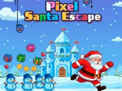 Spel Pixel Santa-ontsnapping online