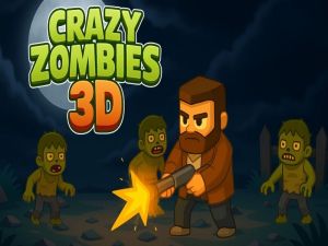 Spel Crazy Zombies 3D online