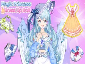 Spel Magic Princess Dress Up Doll online